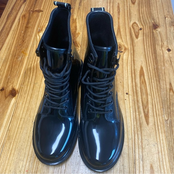 Michael Kors Black Ankle Boots Size 11 - Picture 2 of 11